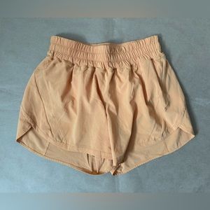 Lululemon Track That Short 5" Monarch Orange size 8